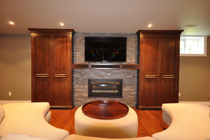 fireplace, fireplace mantel, entertainment unit, wall unit